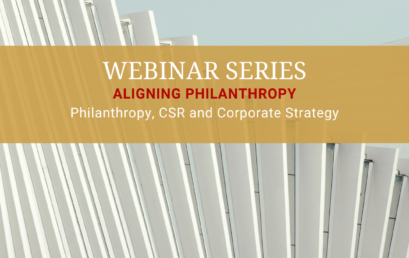 Aligning Philanthropy – Webinar Series with CSP