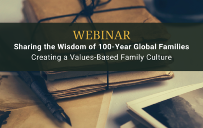 Webinar | Sharing the Wisdom of 100-Year Global Families