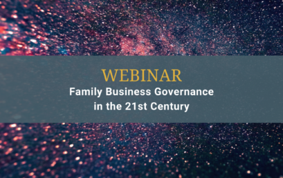 Webinar |  Family Business Governance in the 21st Century